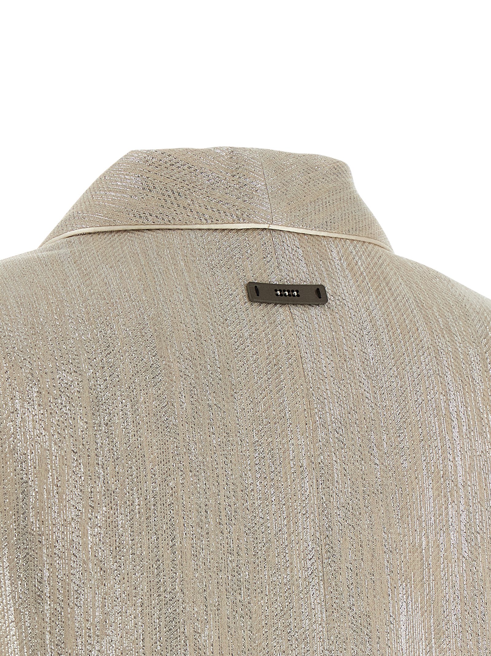 Lamé thread blazer - immagine 5