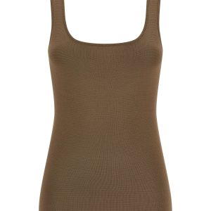 Square neckline top
