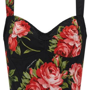 'Bouquet Rose' Bustier Top