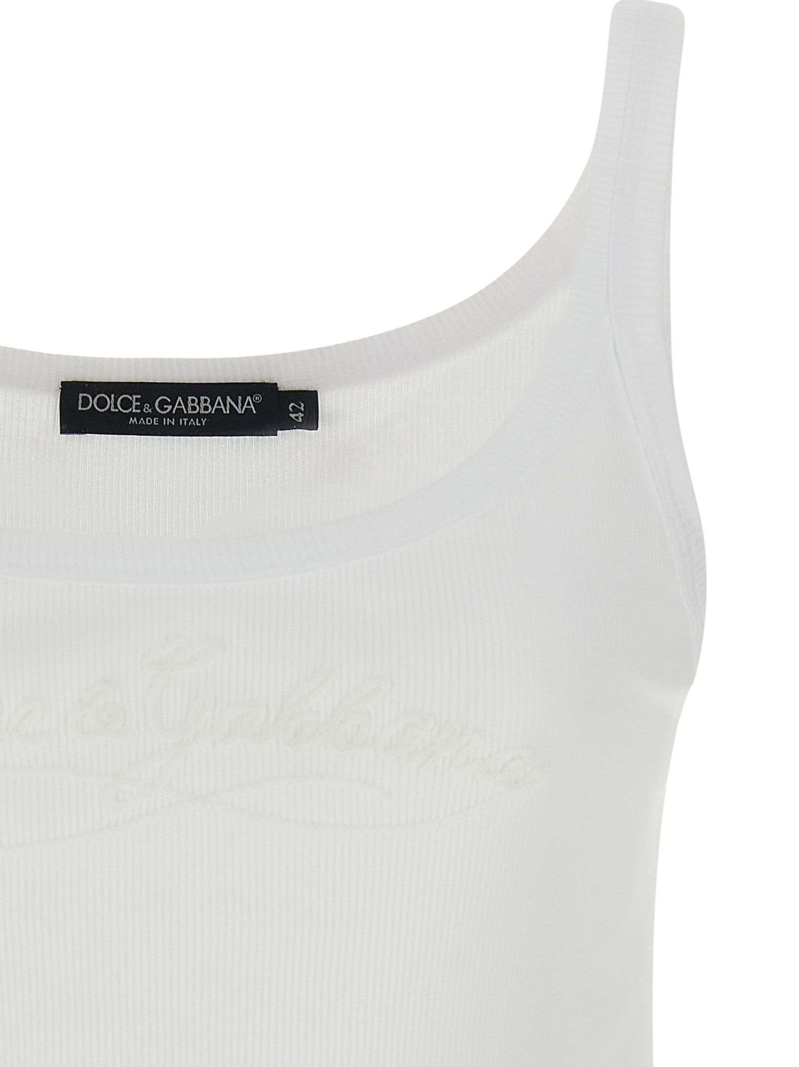Logo embroidery tank top - immagine 3