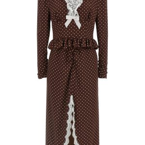 'Polka Dot Midi' dress