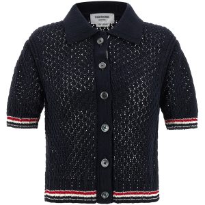 'Hector pointelle' polo shirt