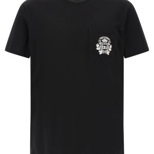 'DG' embroidered T-shirt