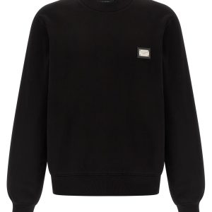 Logo plate sweatshirt