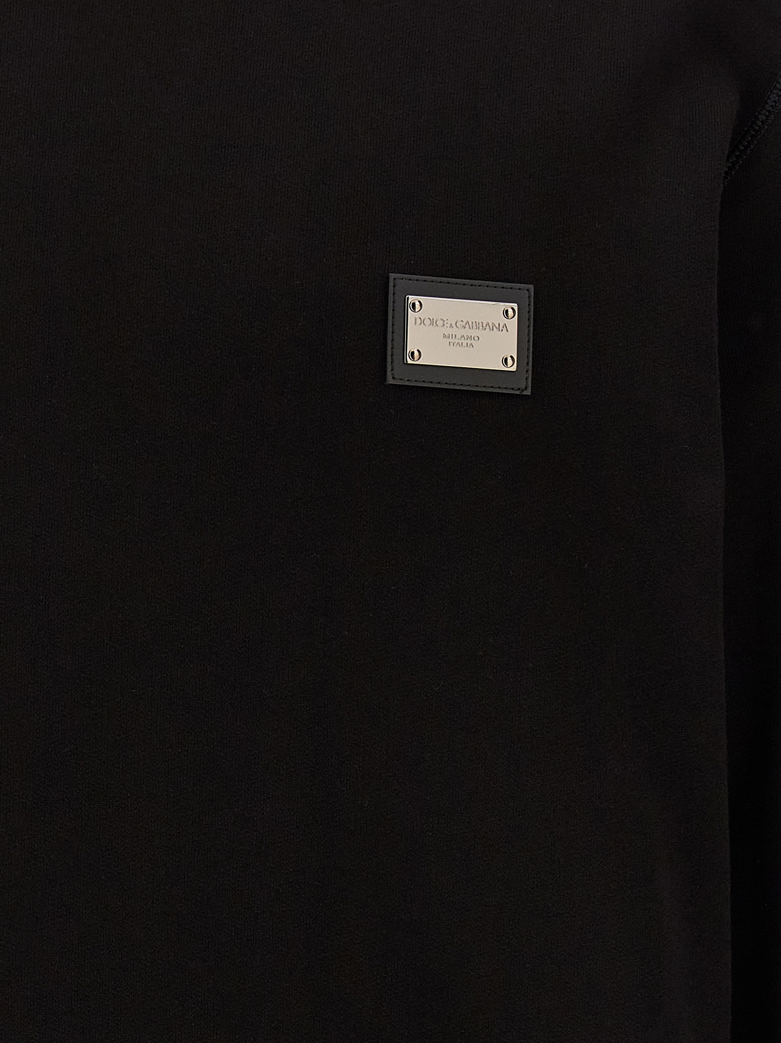 Logo plate sweatshirt - immagine 4