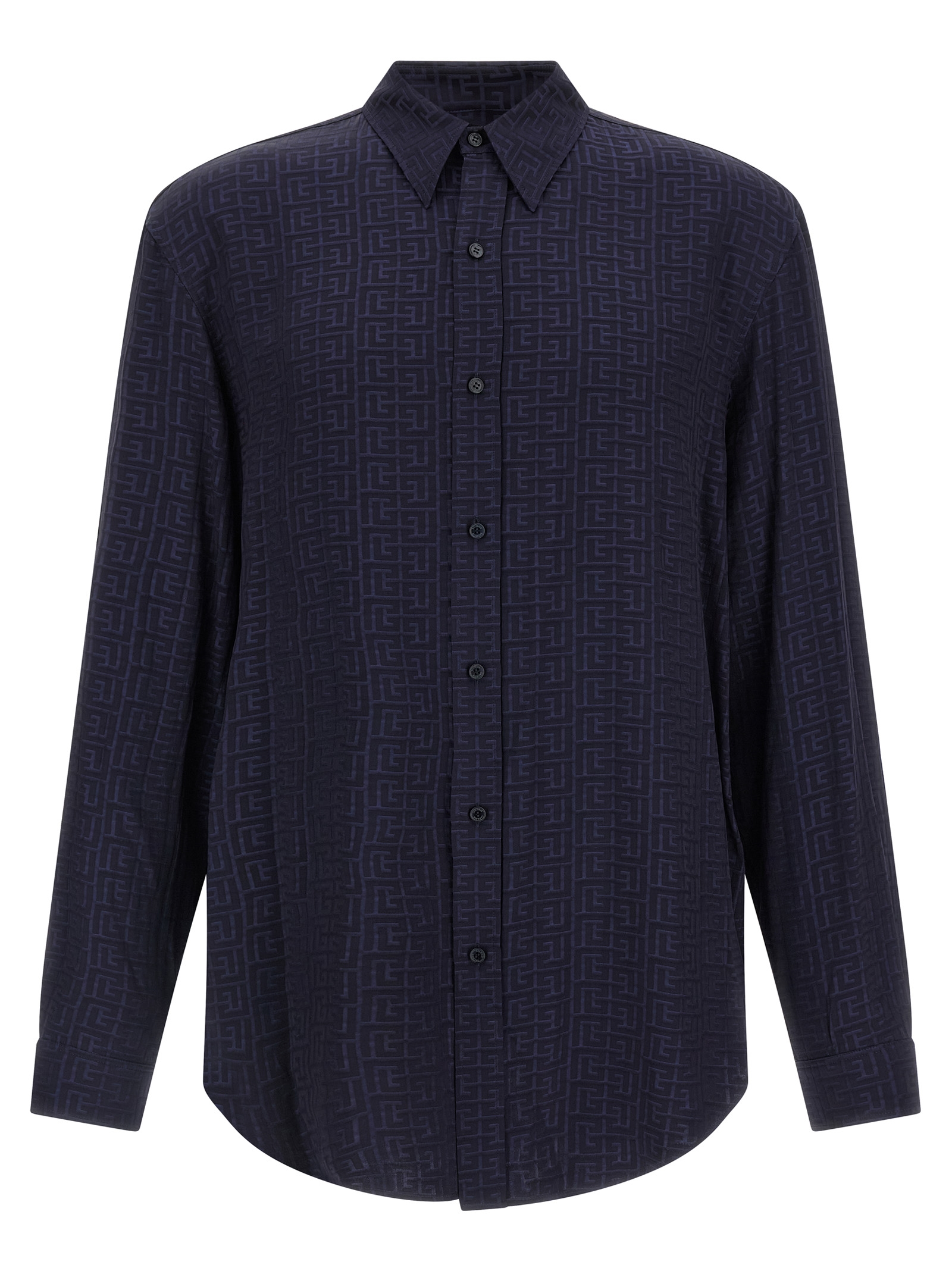 Jacquard monogram shirt