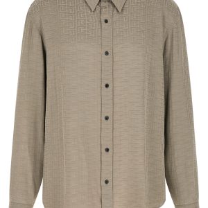 Jacquard monogram shirt