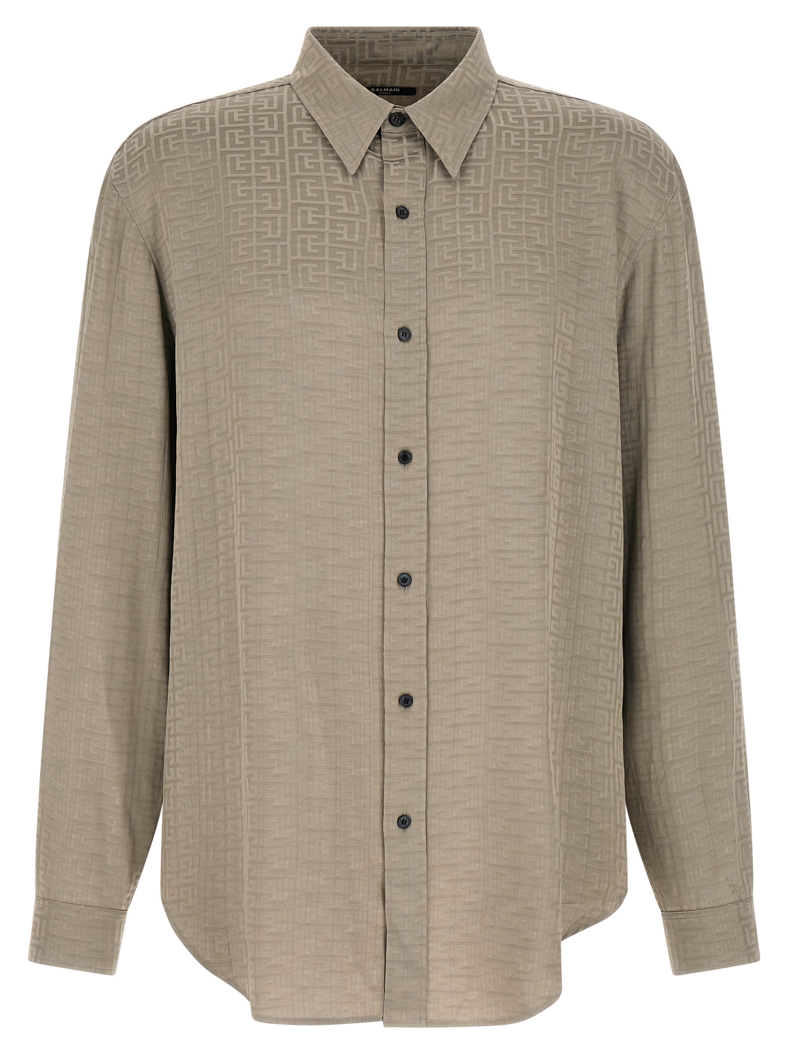 Jacquard monogram shirt