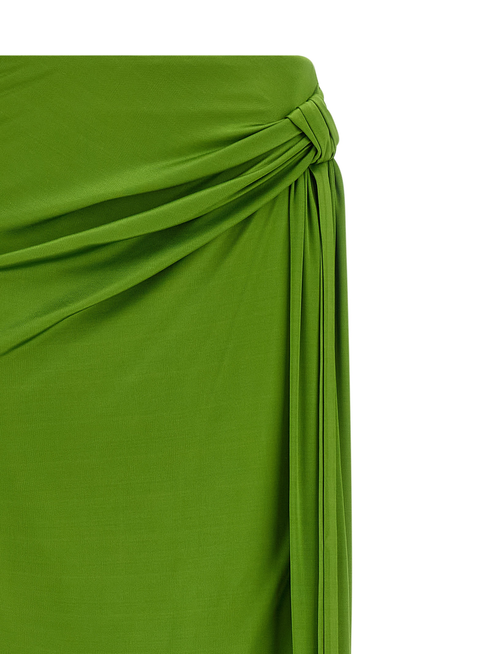 Shiny viscose skirt - immagine 3