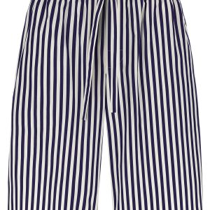 Striped bermuda shorts