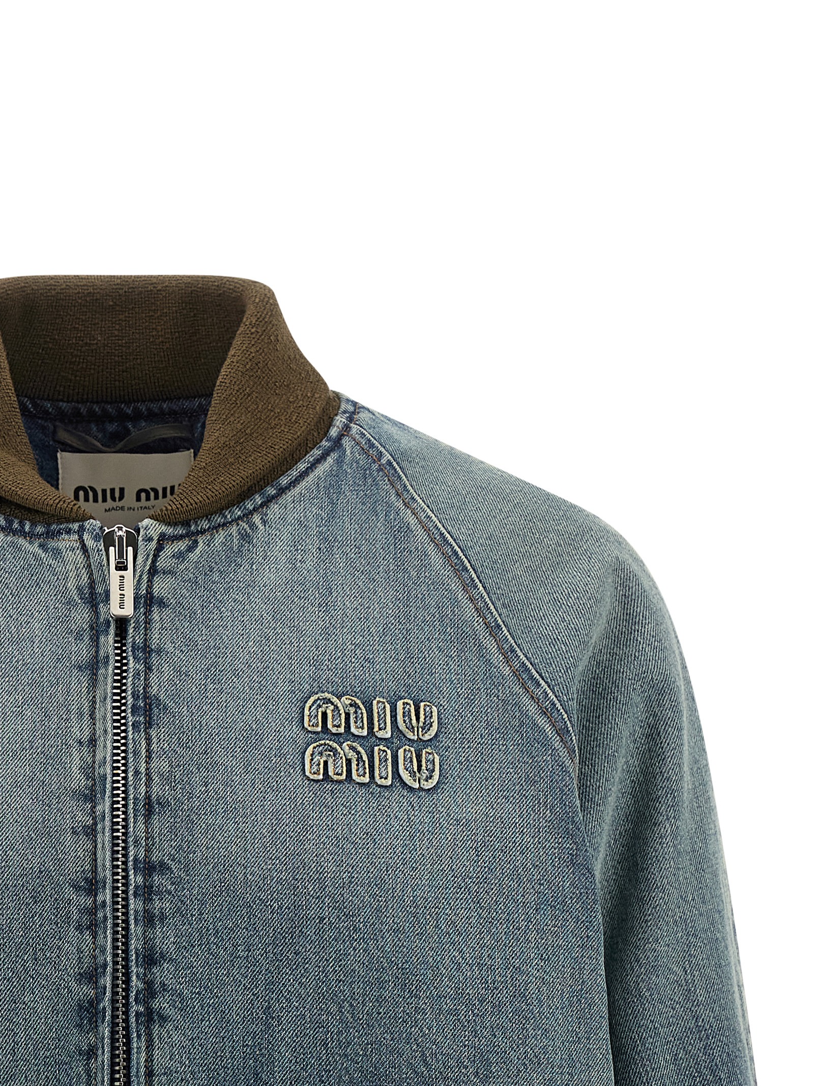 Denim bomber jacket - immagine 3