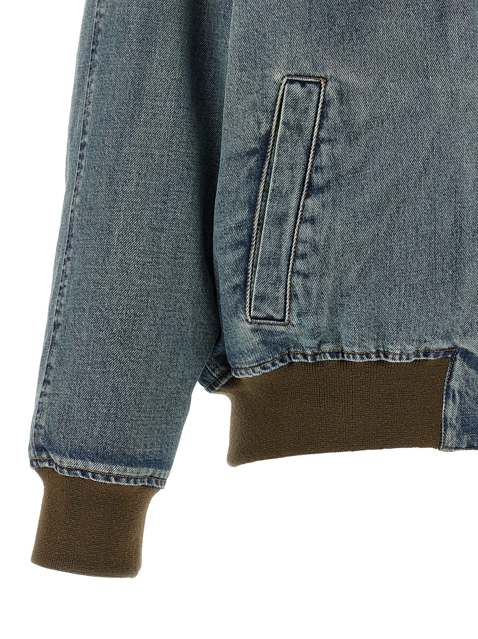 Denim bomber jacket - immagine 4