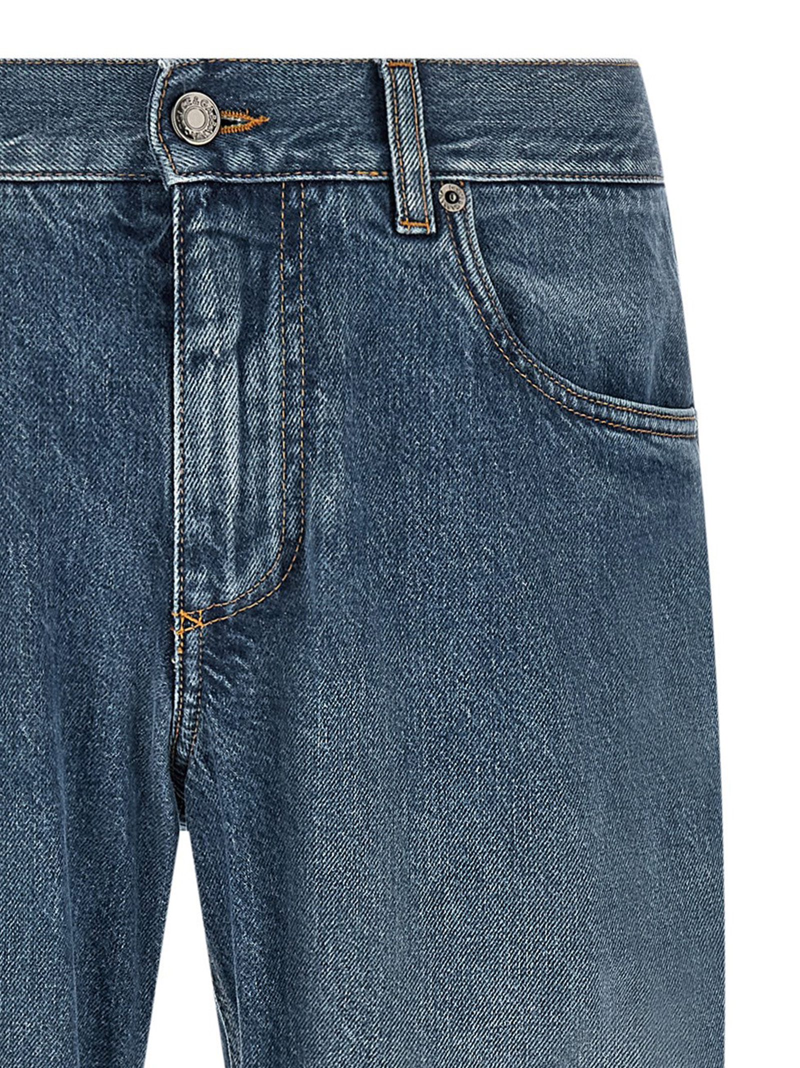 Heraldic embroidery jeans - immagine 3