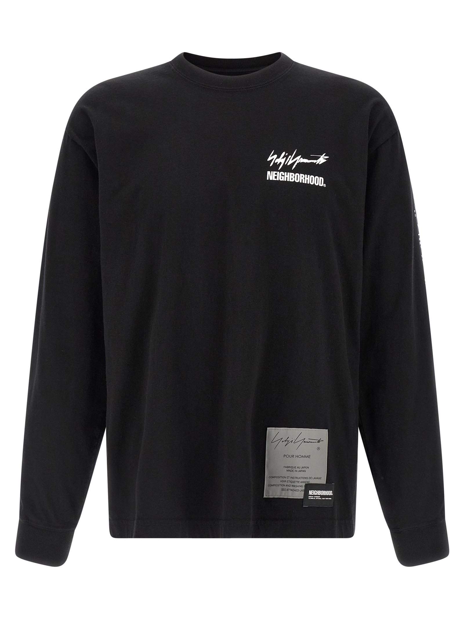 Yohji Yamamoto × NH 'LS TEE' T-shirt