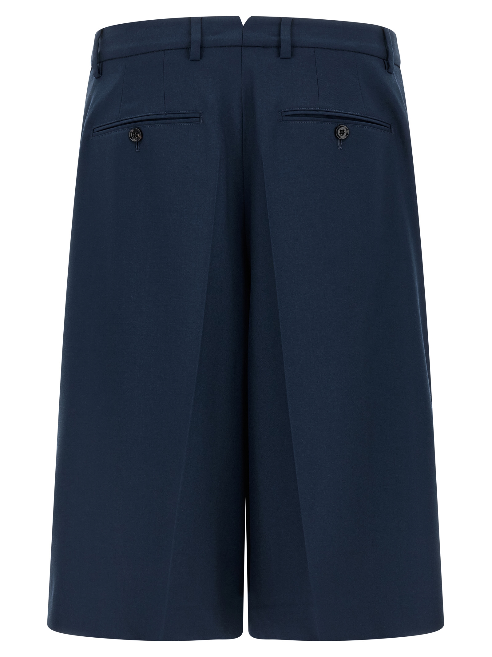 Fresh wool bermuda shorts - immagine 2