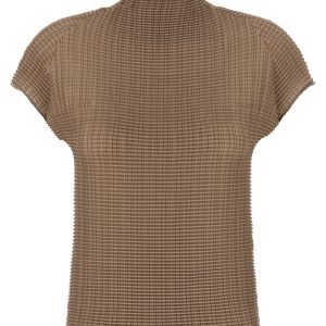 'Wooly Pleats-66' T-shirt