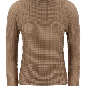 'Wooly Pleats-66' blouse