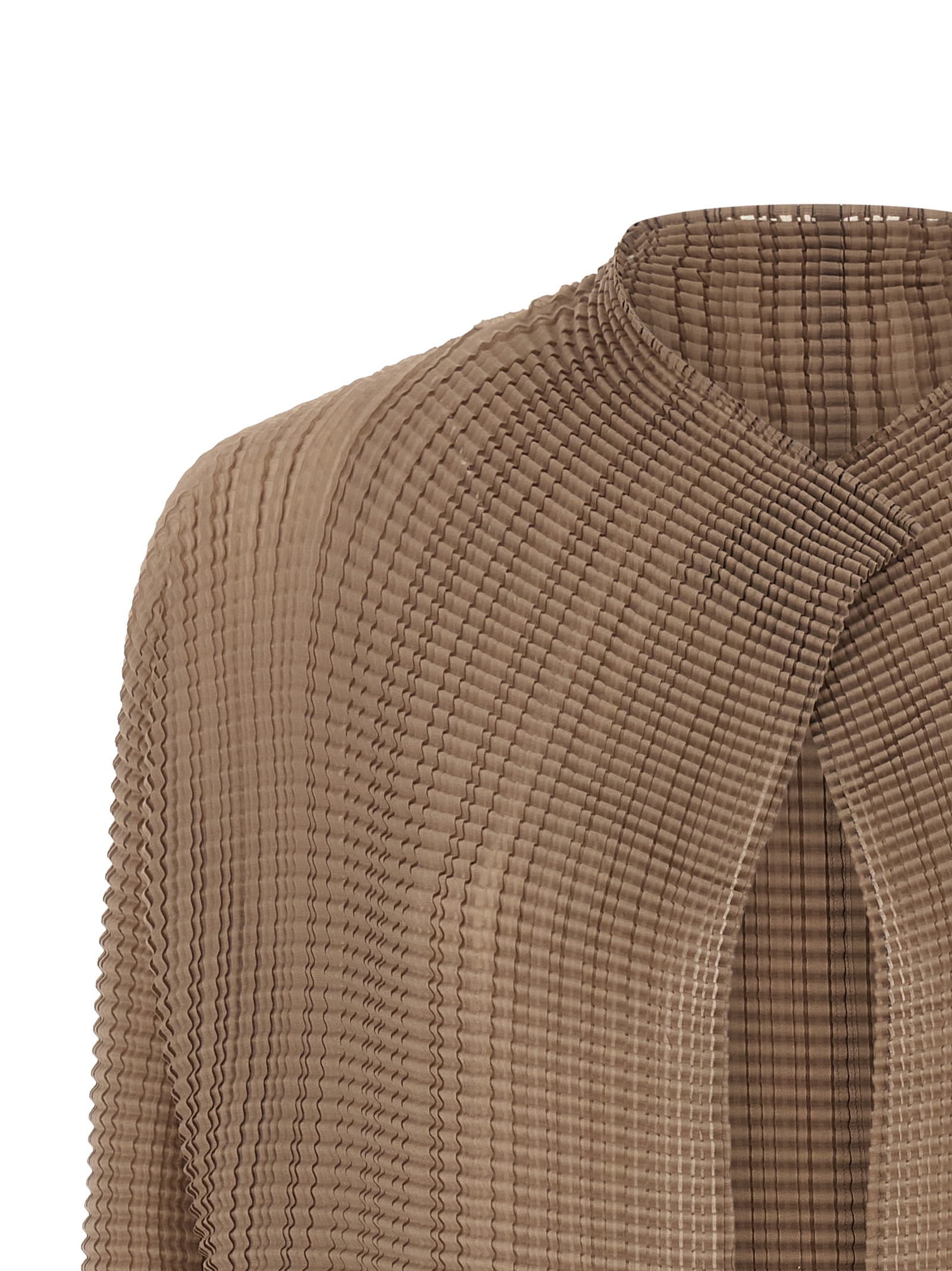 'Wooly Pleats-66' cardigan - immagine 3