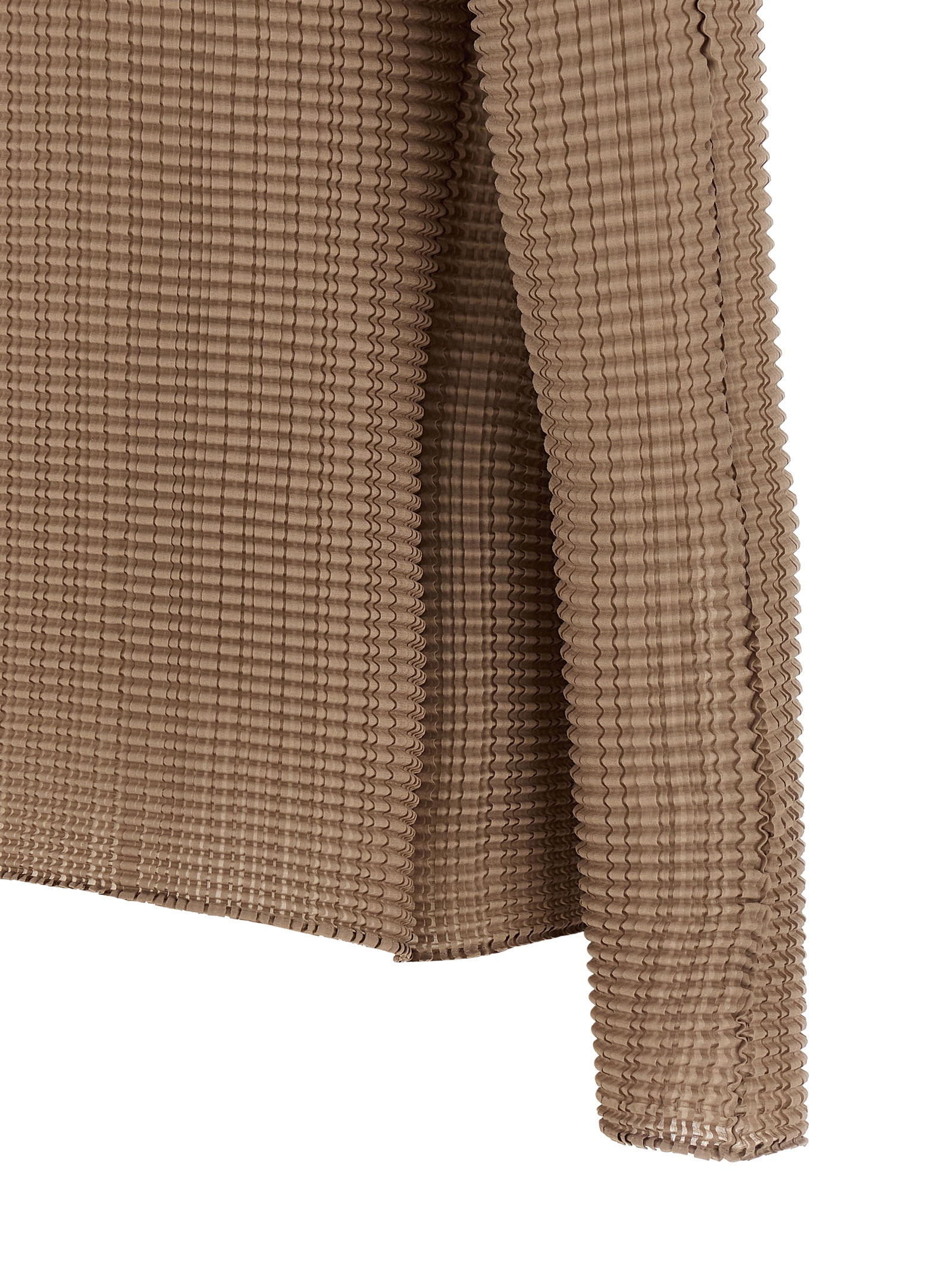'Wooly Pleats-66' cardigan - immagine 4