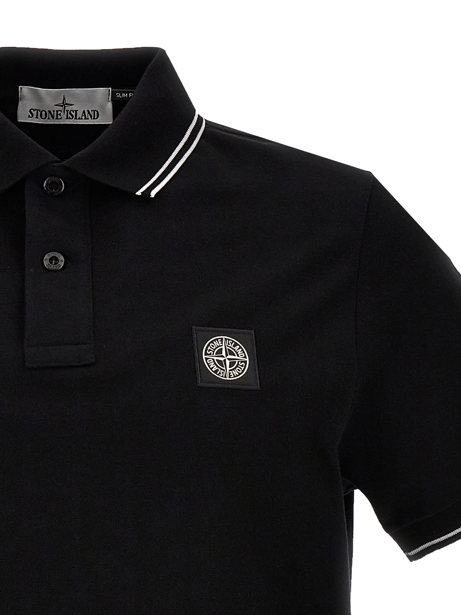 Logo badge polo shirt - immagine 3