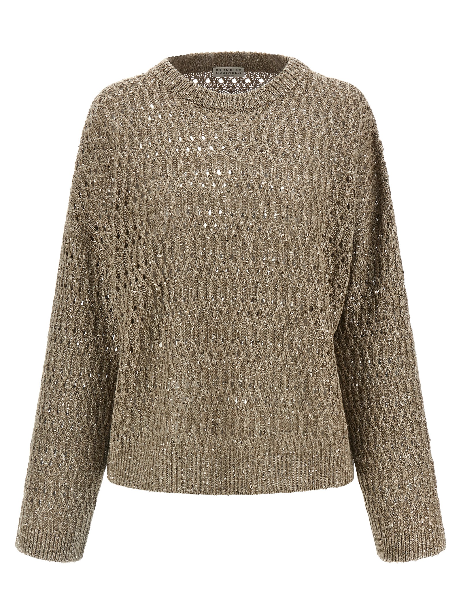 Micro sequin sweater