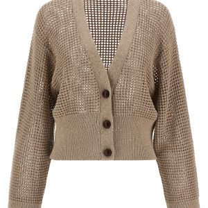 Cadrigan sequin mesh