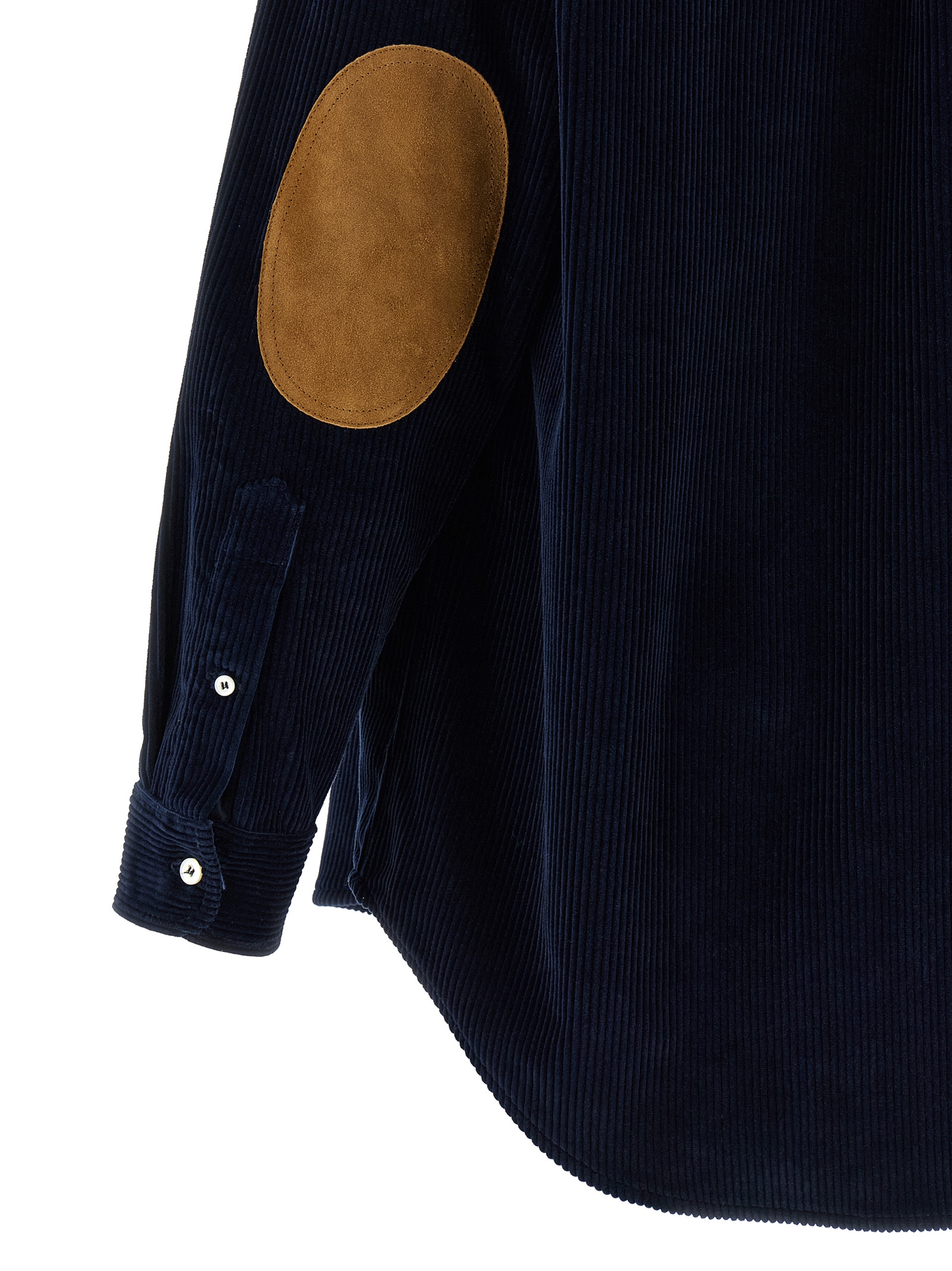 Velvet and leather shirt - immagine 4