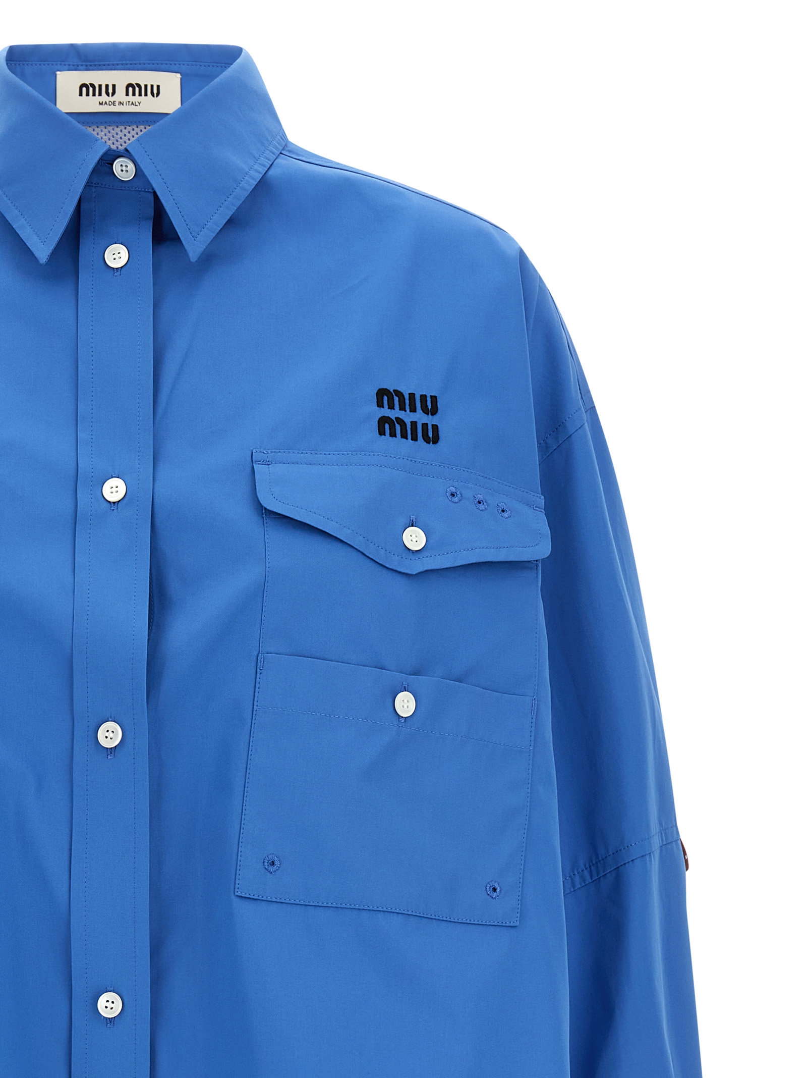 Cropped overshirt - immagine 3