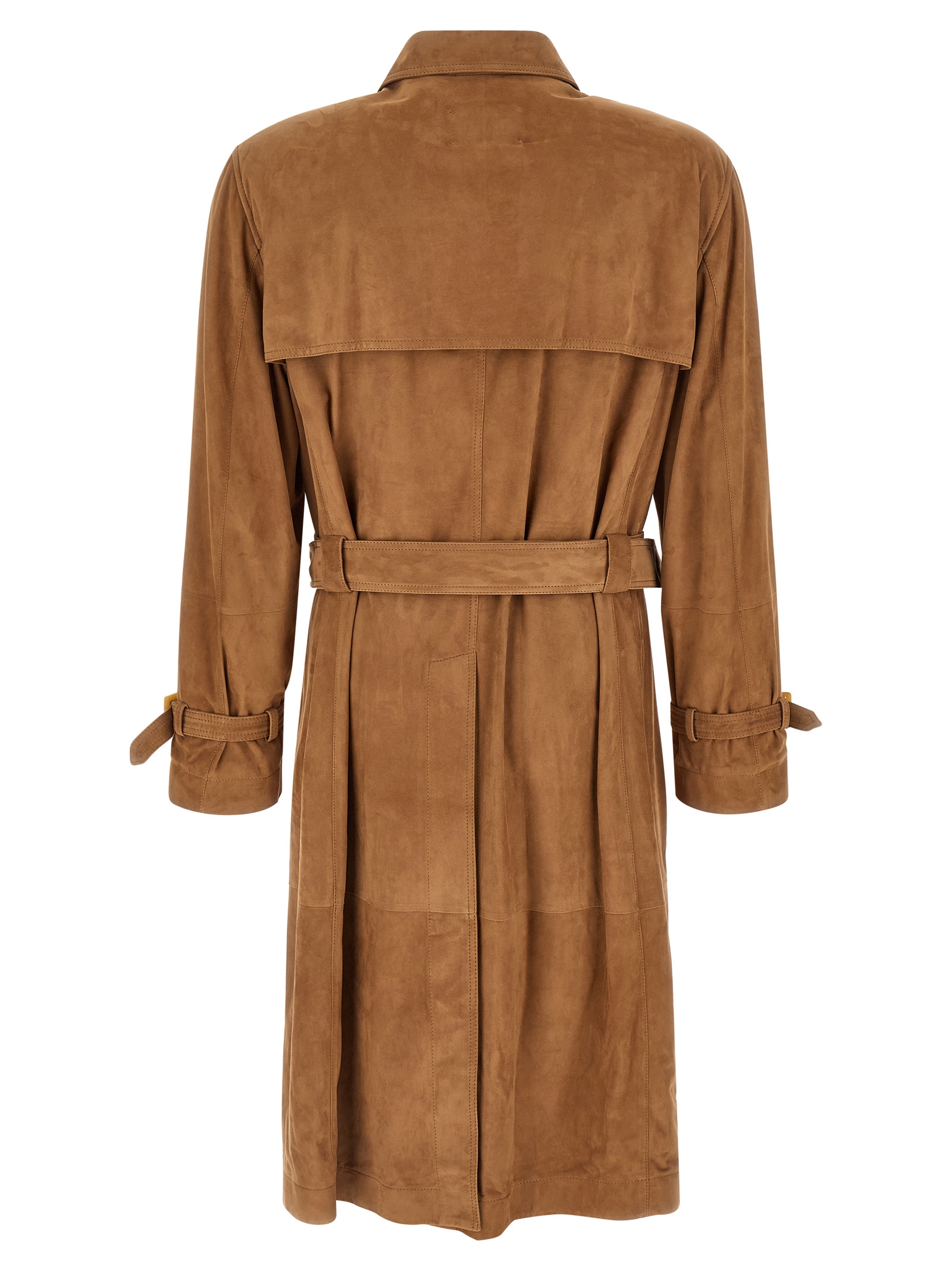 Suede trench coat - immagine 2
