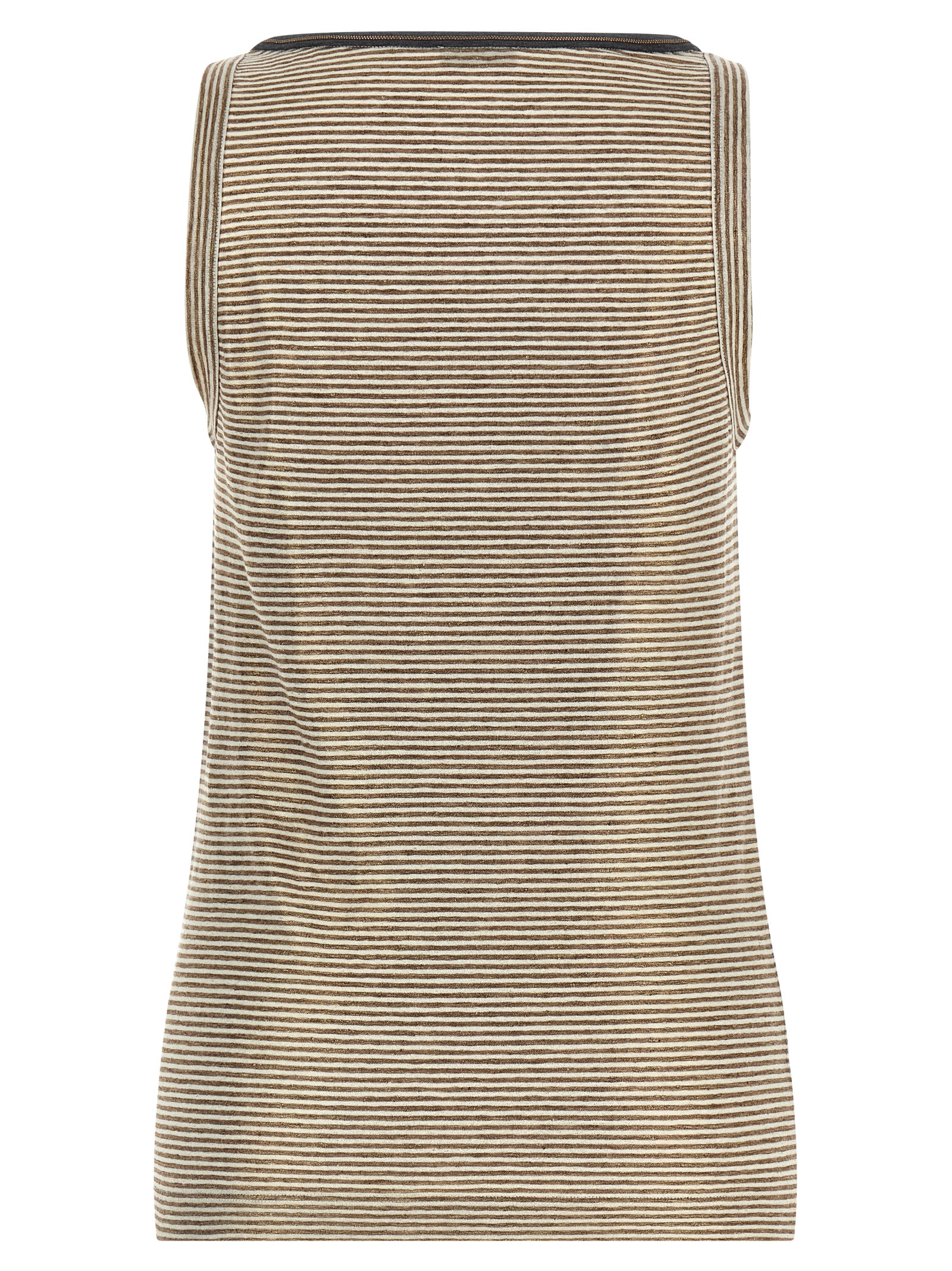 'Shiny Collar Detail' top - immagine 2