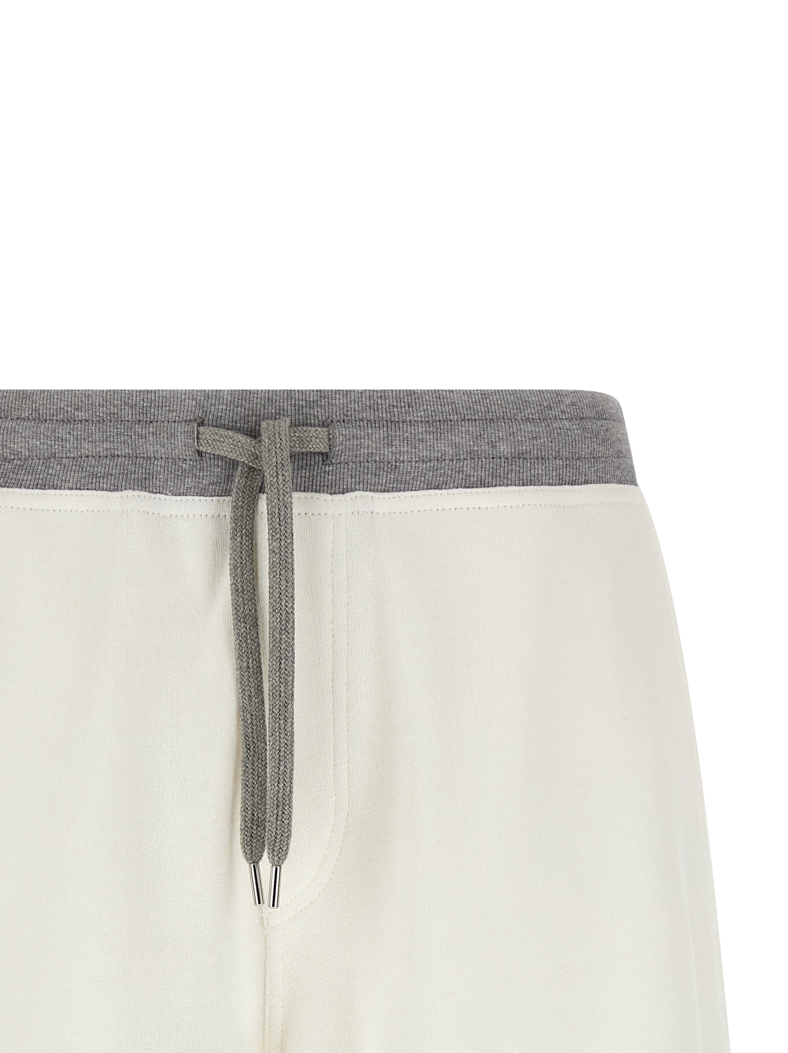 Mélange sweatshirt bermuda shorts - immagine 3