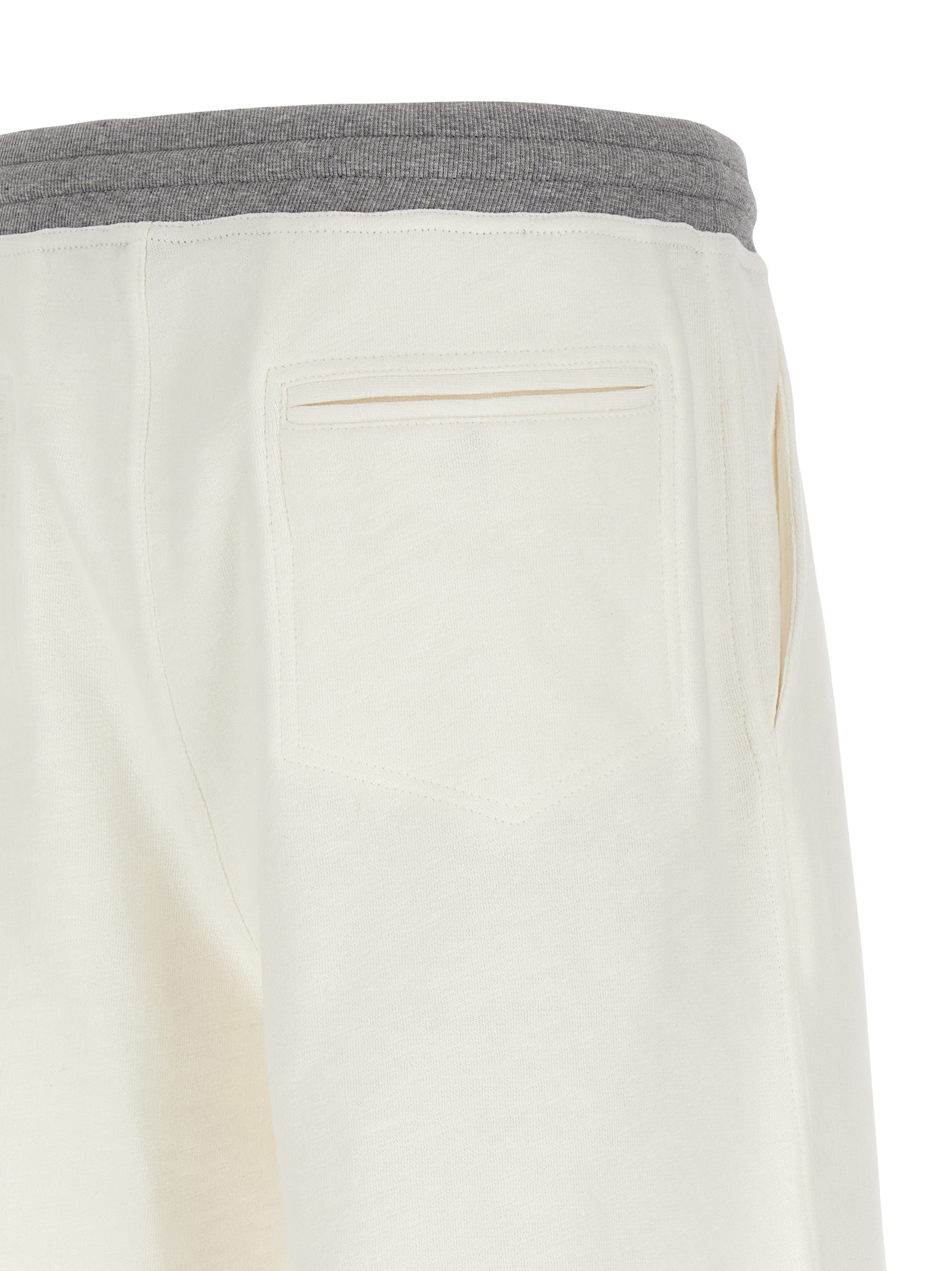 Mélange sweatshirt bermuda shorts - immagine 4
