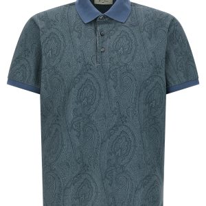 'Paisley' polo shirt