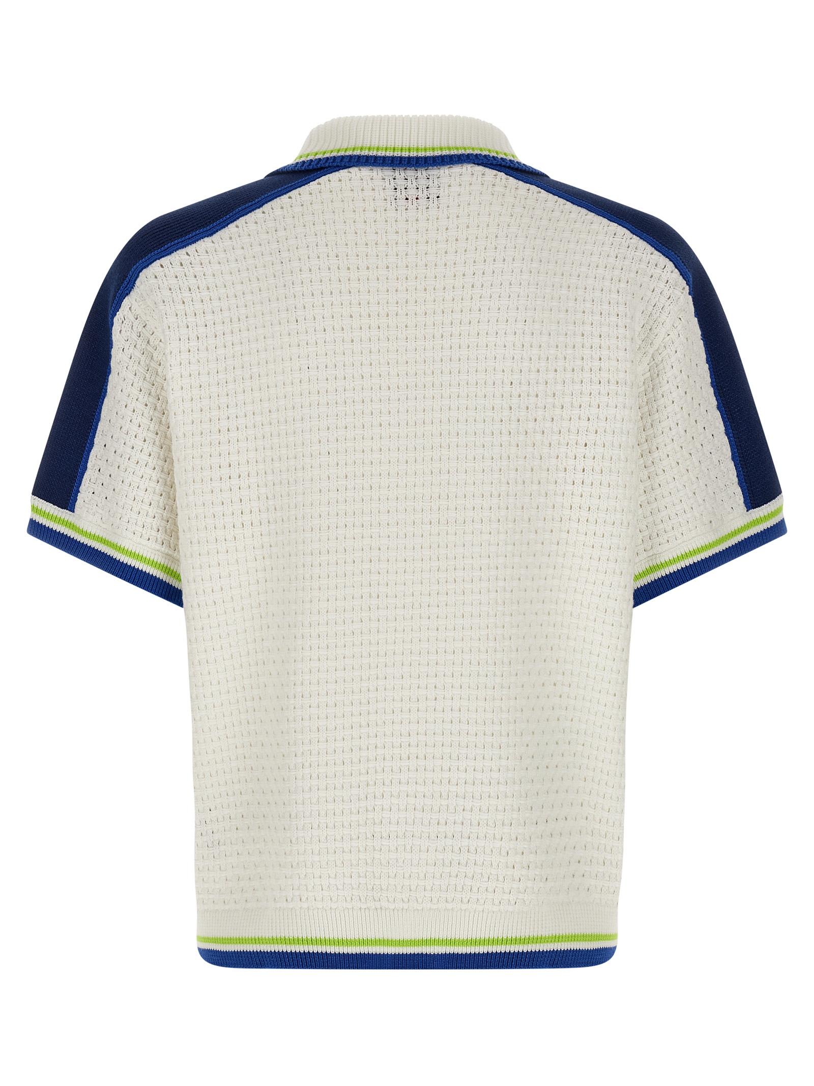 'Tennis Cotton Crochet' shirt - immagine 2