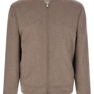 Cashmere bomber jacket