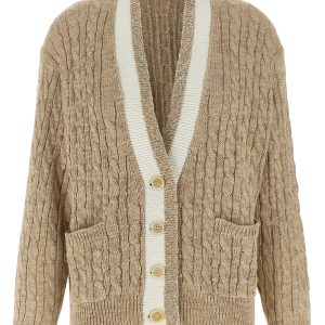 Braided cardigan