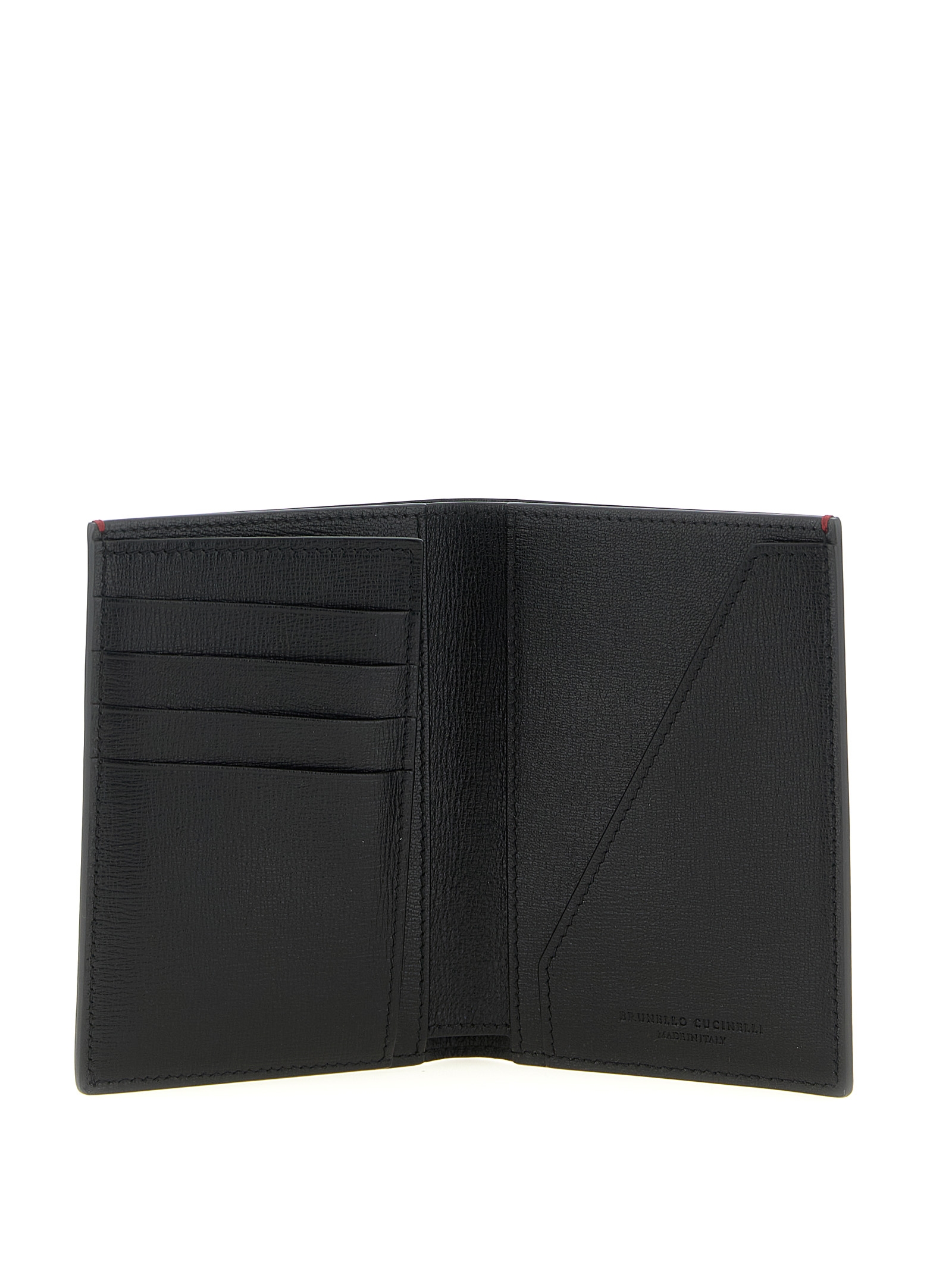 Fine grain leather passport holder - immagine 3