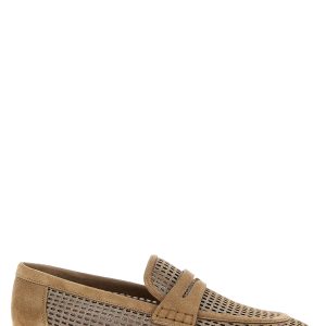 'Sparkling Net' loafers
