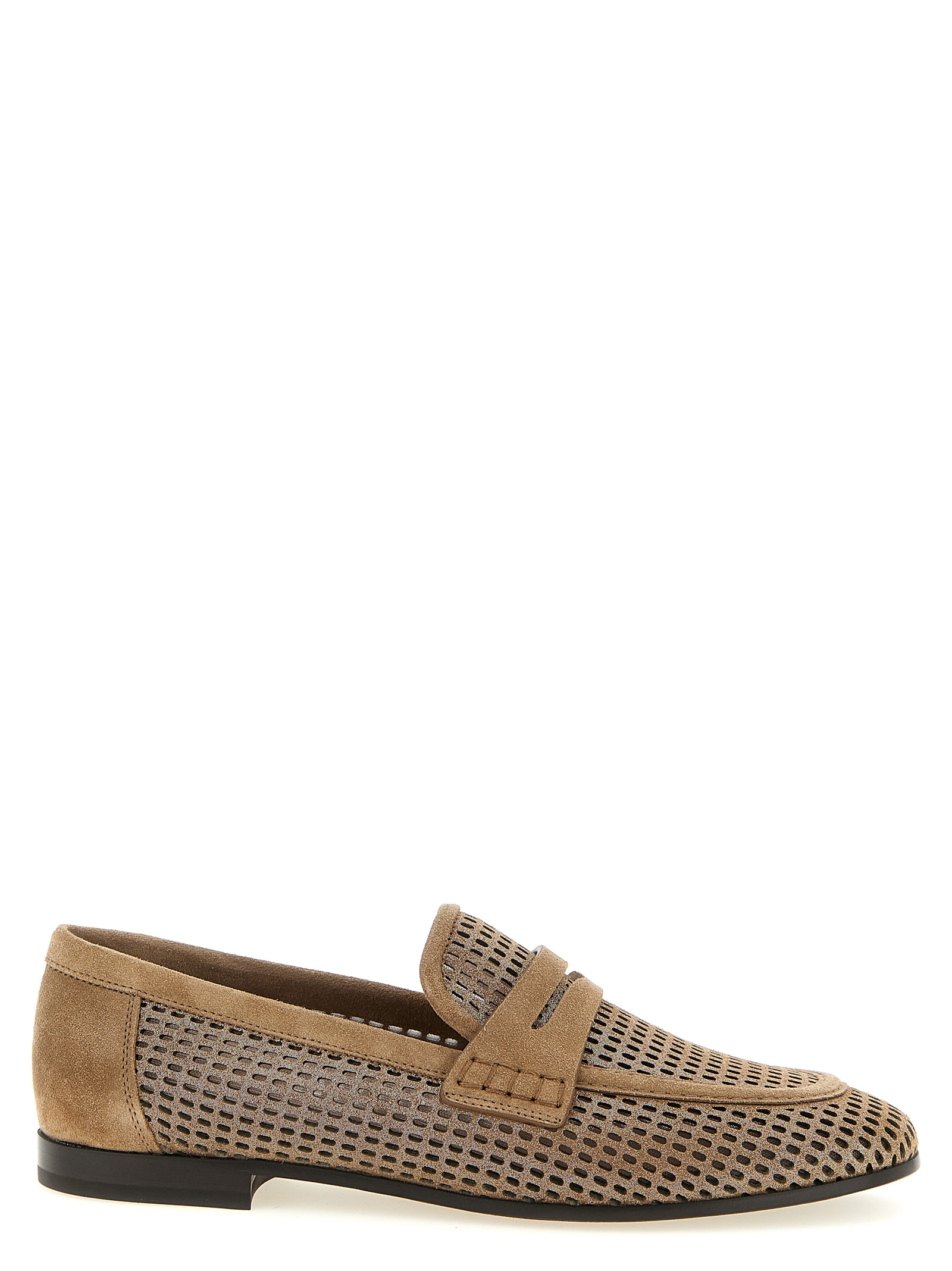 'Sparkling Net' loafers