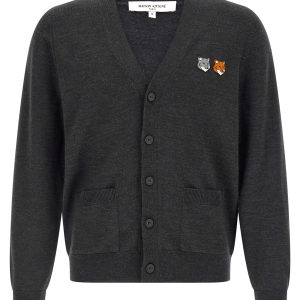 'Double Fox' cardigan