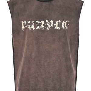 'Worn Gothic' tank top