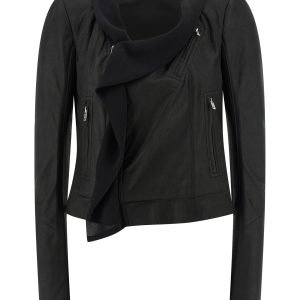 'Scarf Biker' jacket