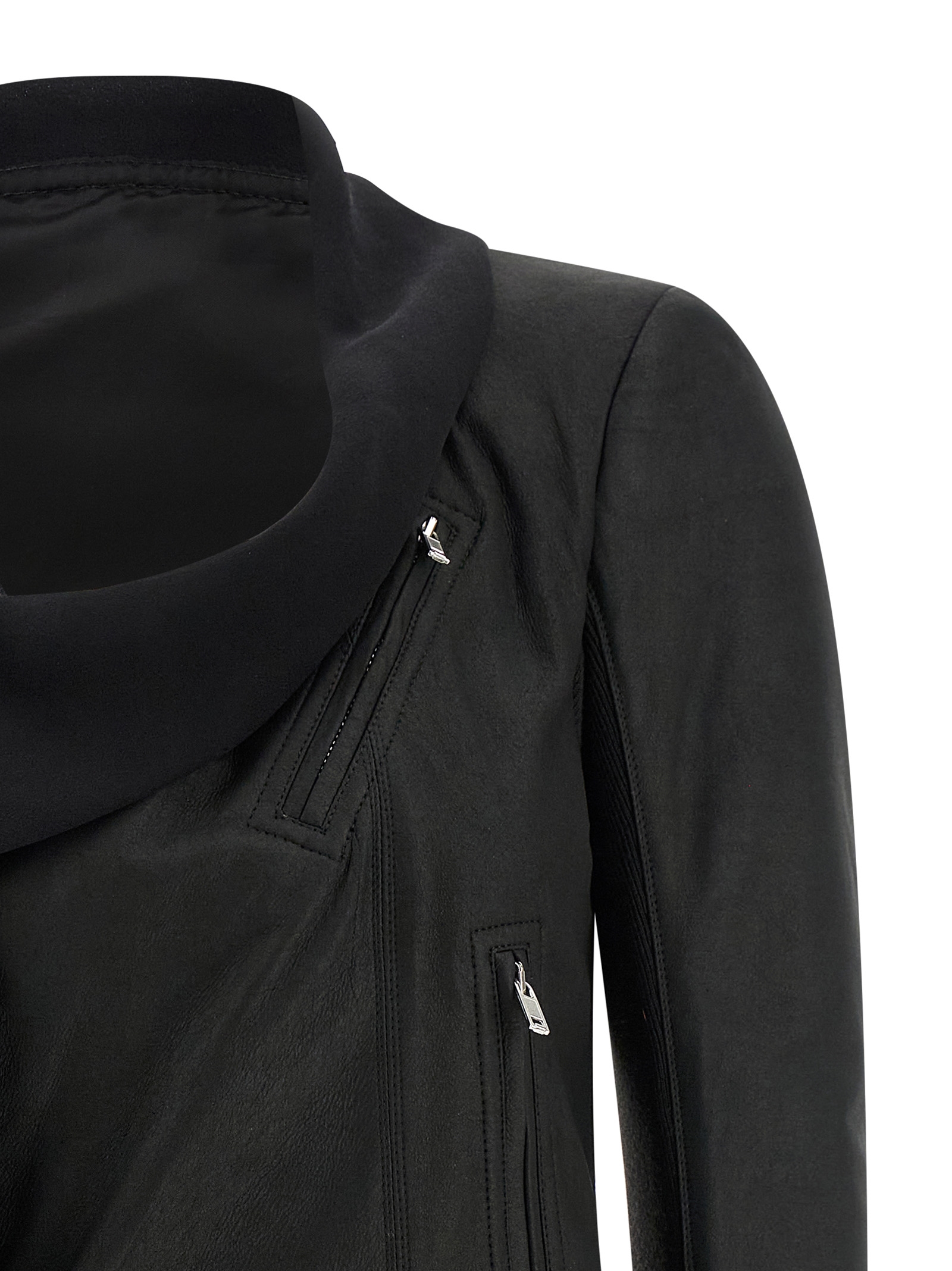 'Scarf Biker' jacket - immagine 3