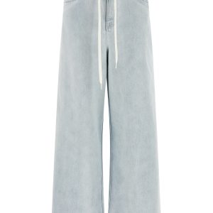 Drawstring jeans