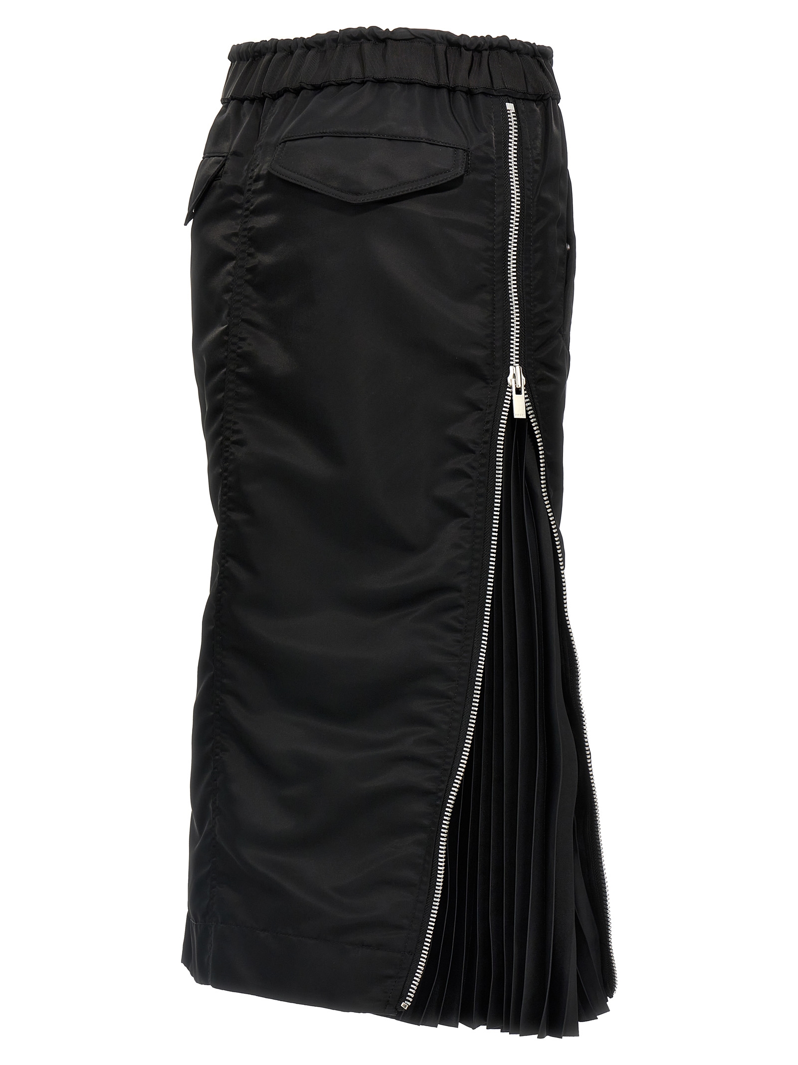 Pleated insert skirt - immagine 3