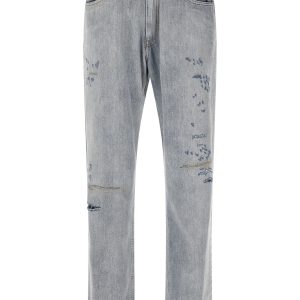 Used effect jeans