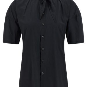 Lavallière collar shirt