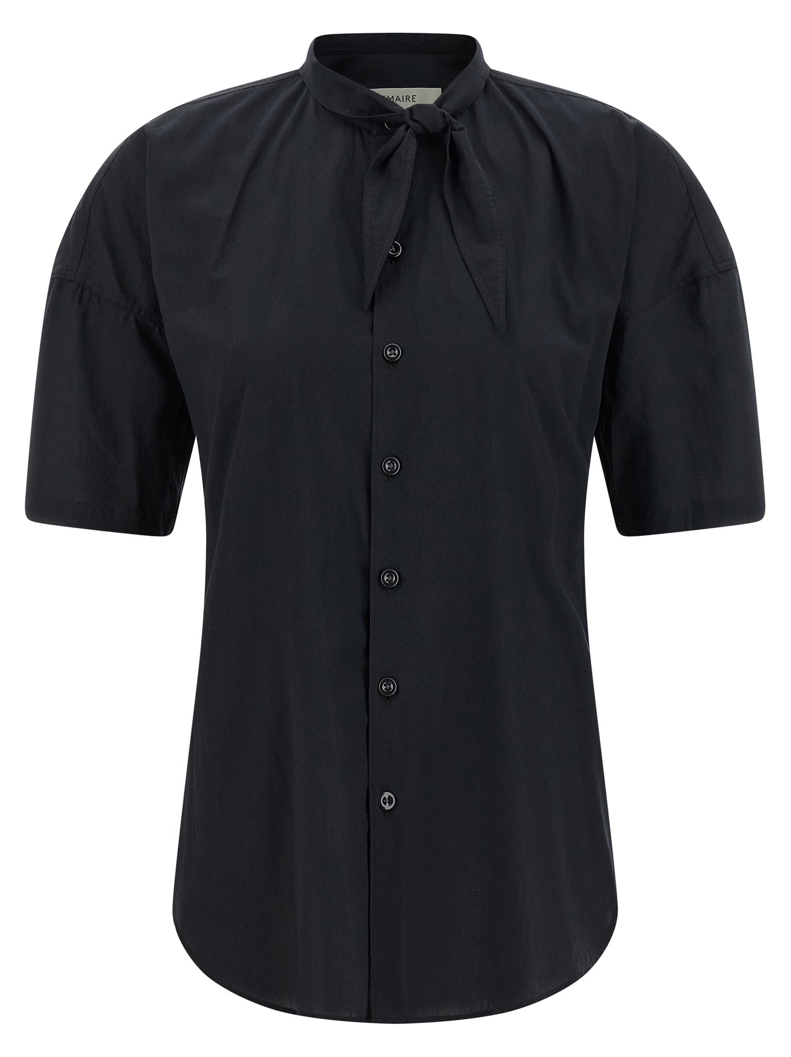 Lavallière collar shirt