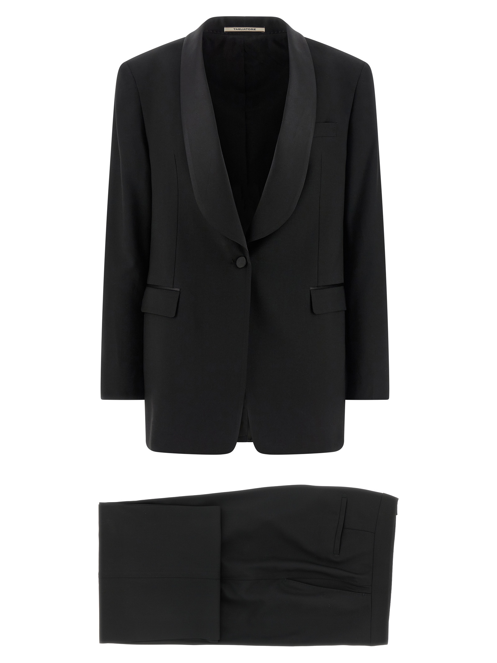 'Clarita' tuxedo dress