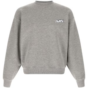 Logo print embroidery sweatshirt